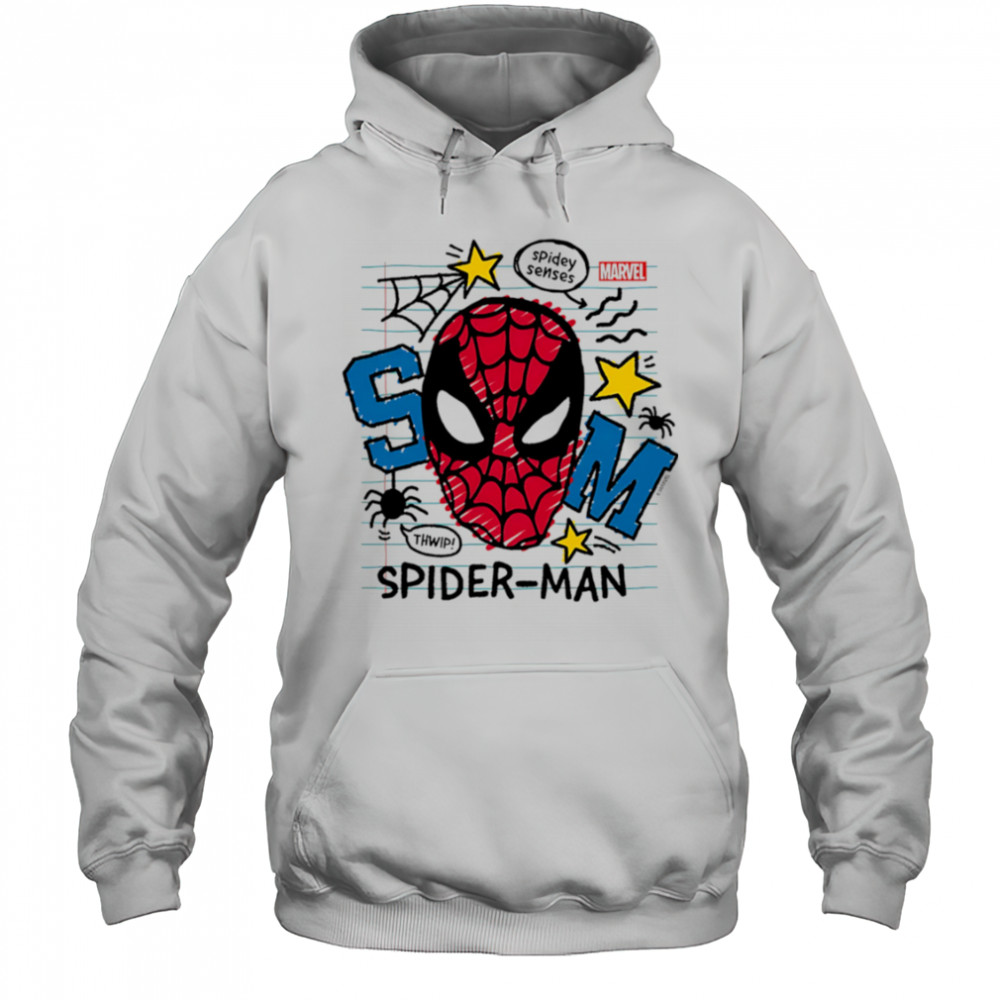 Marvel Spider-Man graphic shirt Hoodie