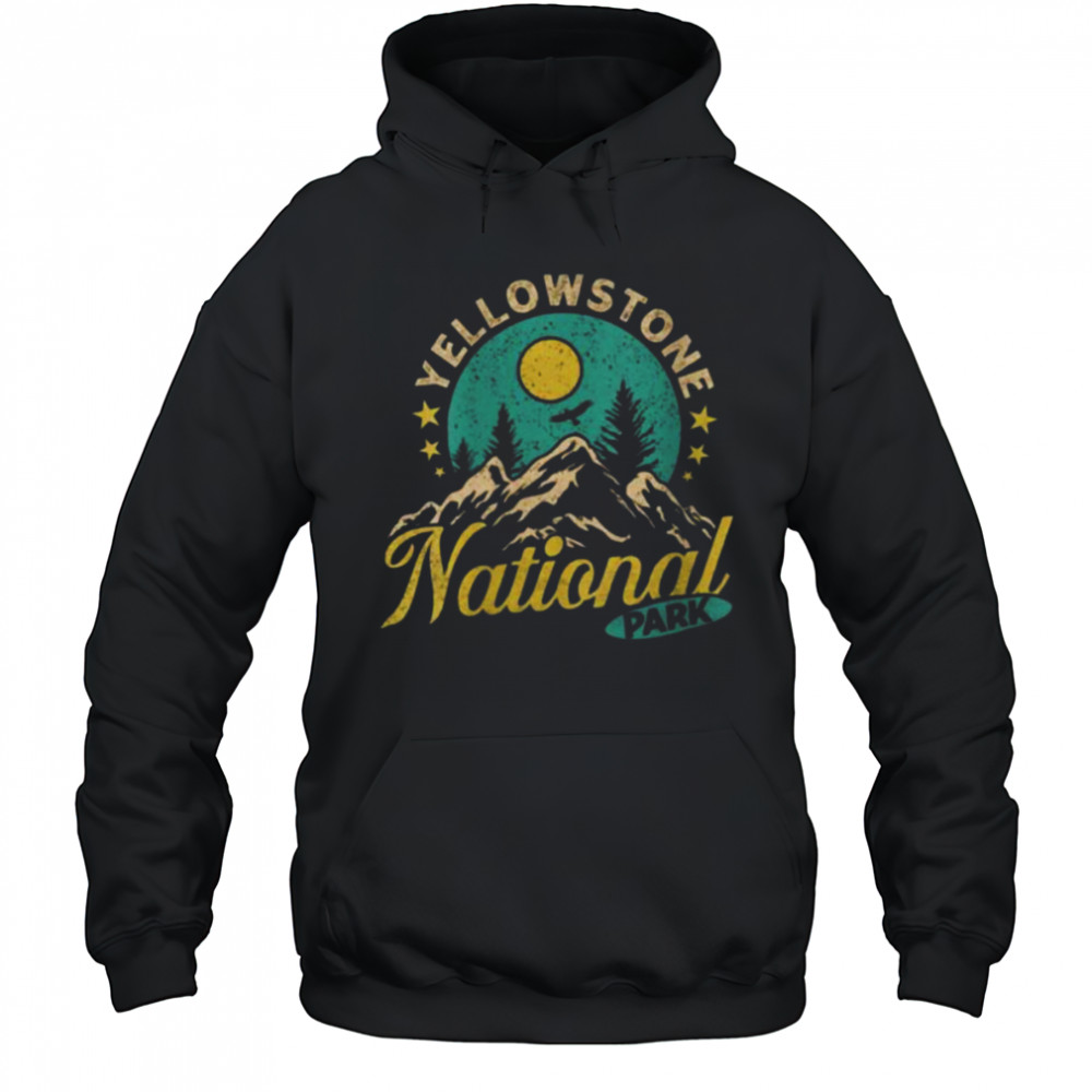 Montana YELLOWSTON NATIONAL PARK Funny Wyoming Shirt Hoodie