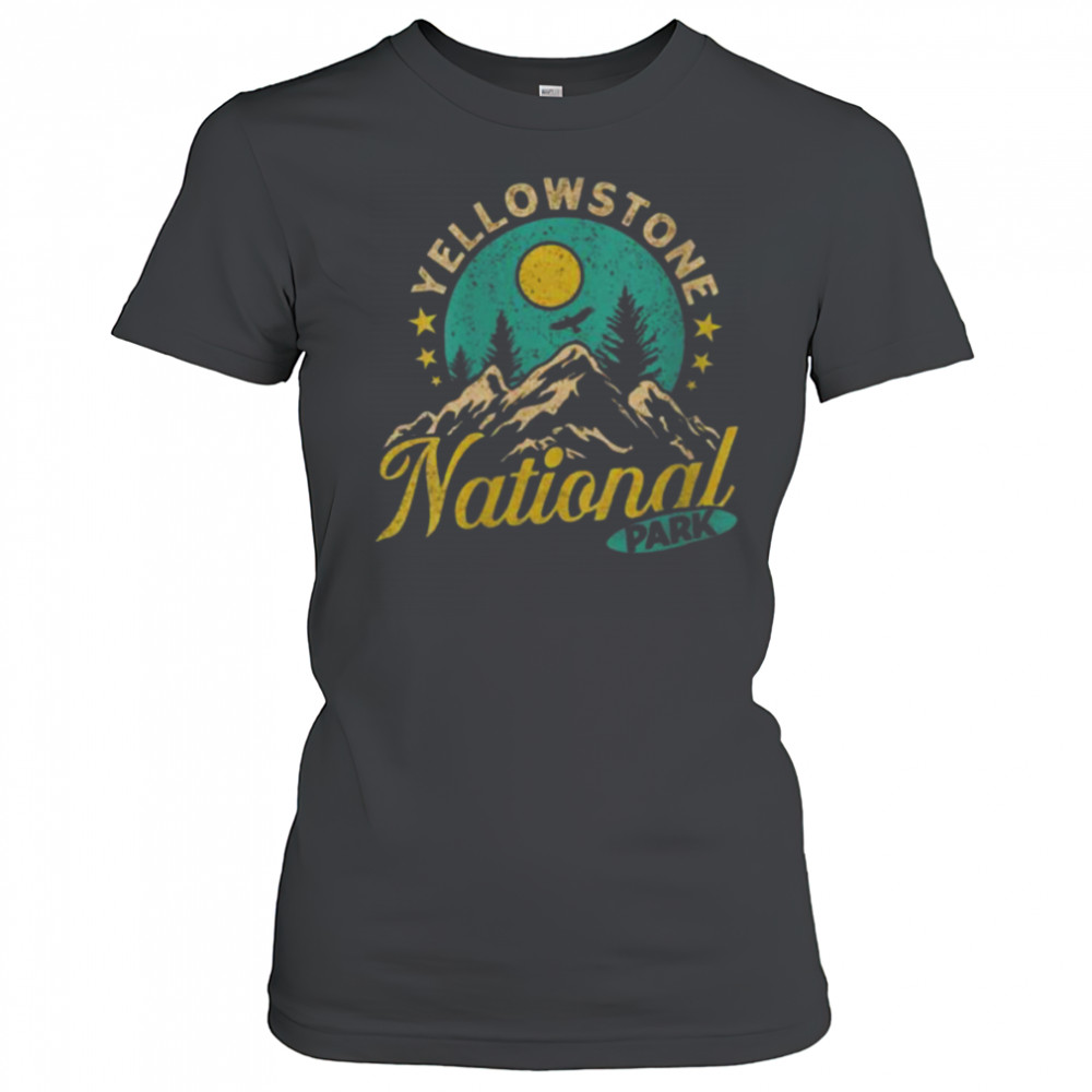 Montana YELLOWSTON NATIONAL PARK Funny Wyoming Shirt Women's T-shirt