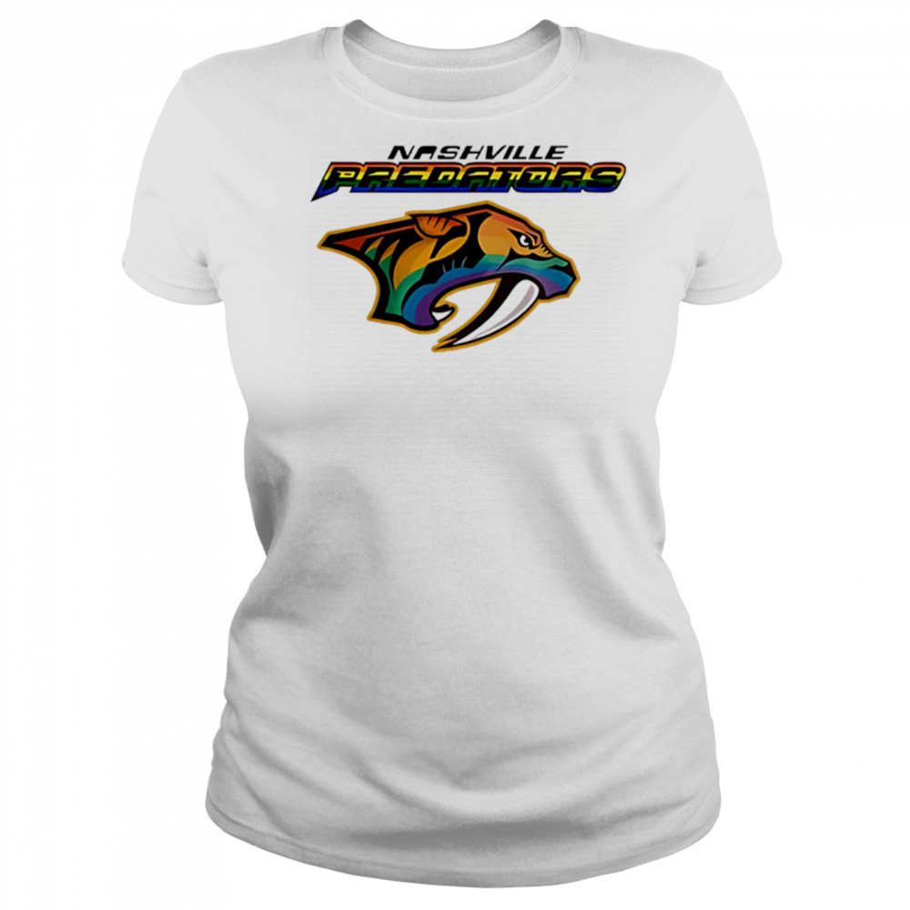 Nashville Predators Special New Pride 2025 shirt Women's T-shirt