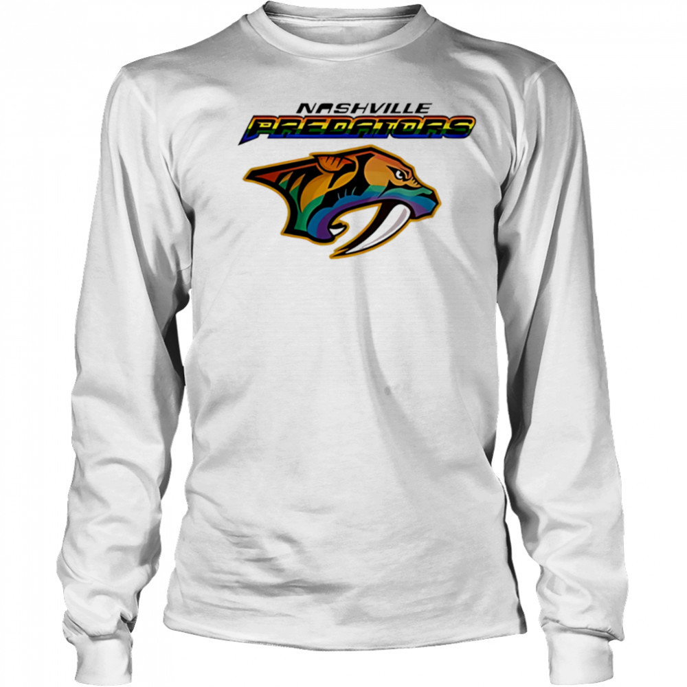 Nashville Predators Special New Pride 2025 shirt Long Sleeved