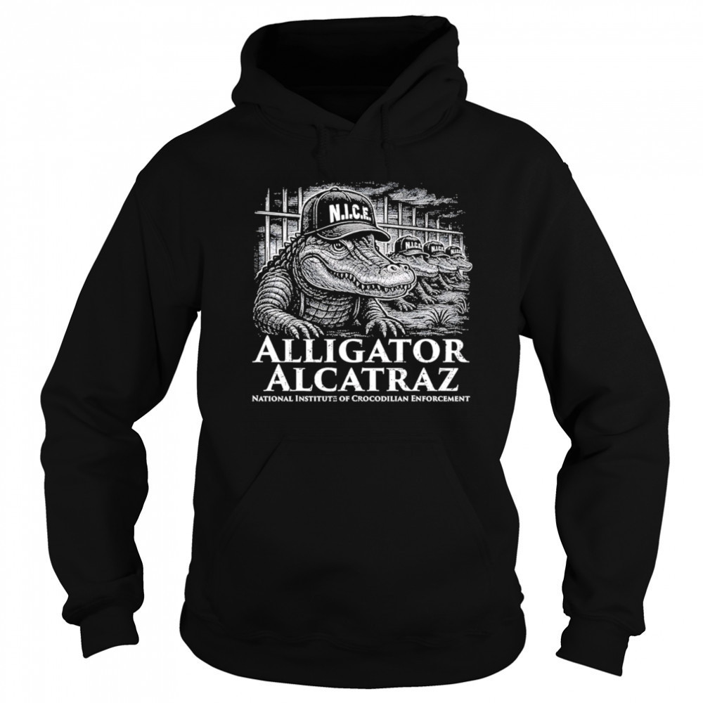 Nice alligator Alcatraz National Institute Of Crocodilian Enforcement shirt Sweatshirt