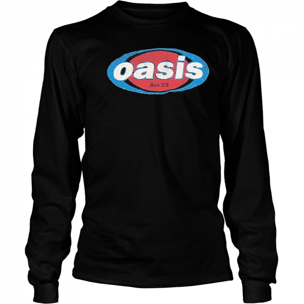 Oasis Cardiff Tour T-Shirt Long Sleeved