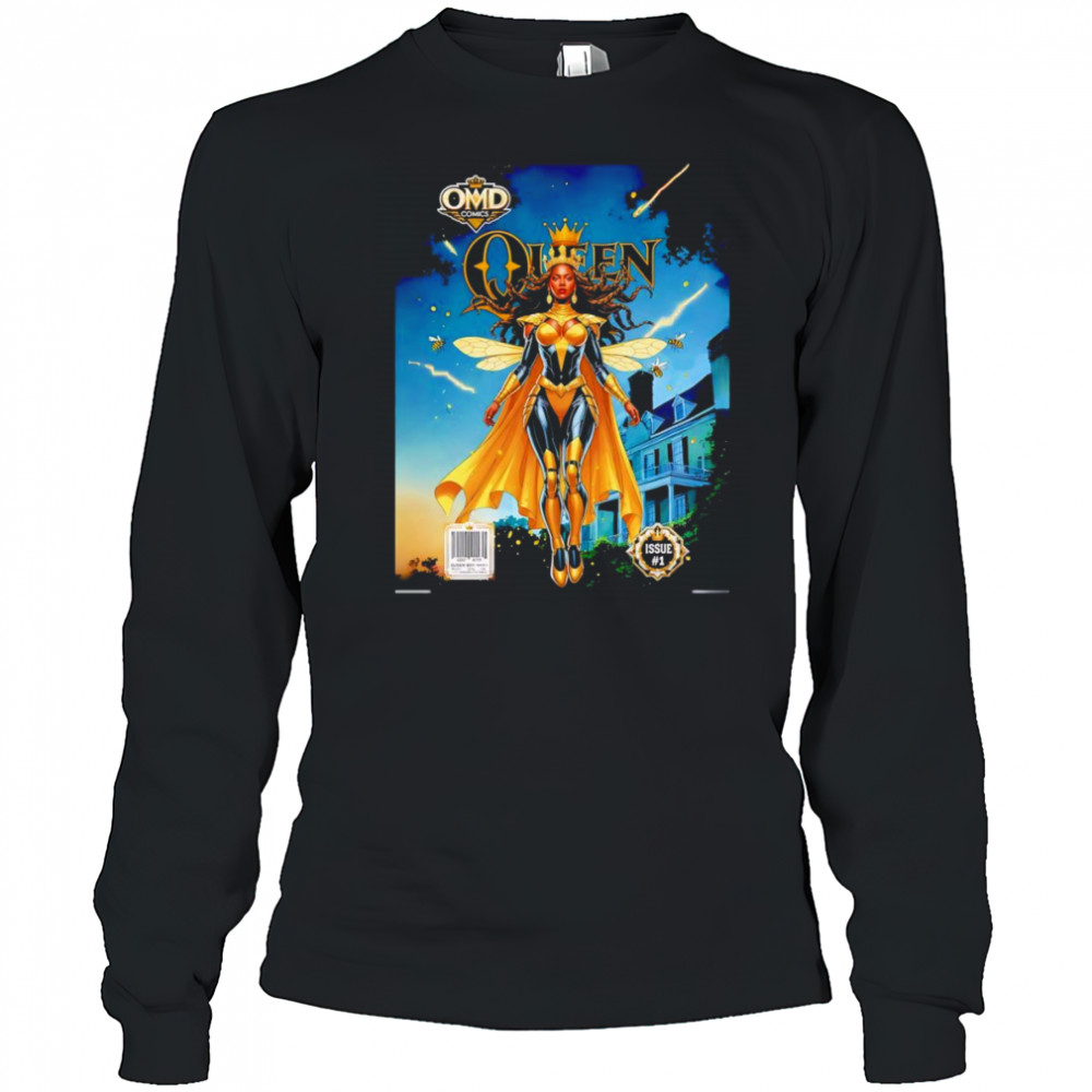 OMD Comics Queen Bey shirt Long Sleeved