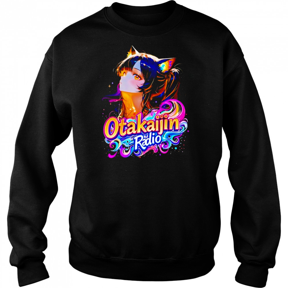 Otakaijin Radio anime girl shirt Hoodie