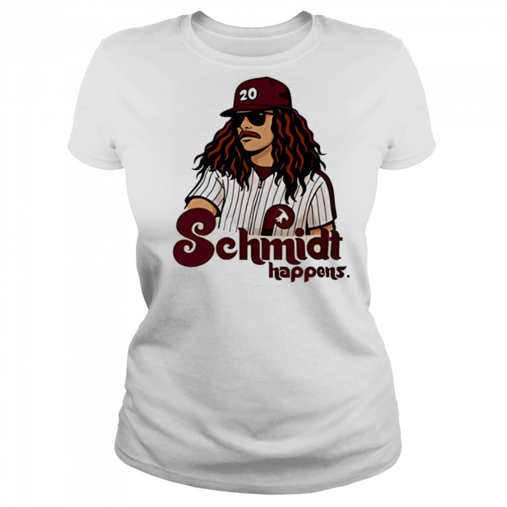 Philadelphia Phillies Mike Schmidt happens shirt Women's T-shirt