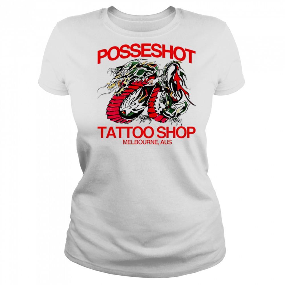 Posseshot tattoo melbourne aus shirt Women's T-shirt