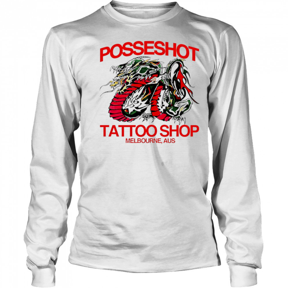 Posseshot tattoo melbourne aus shirt Long Sleeved