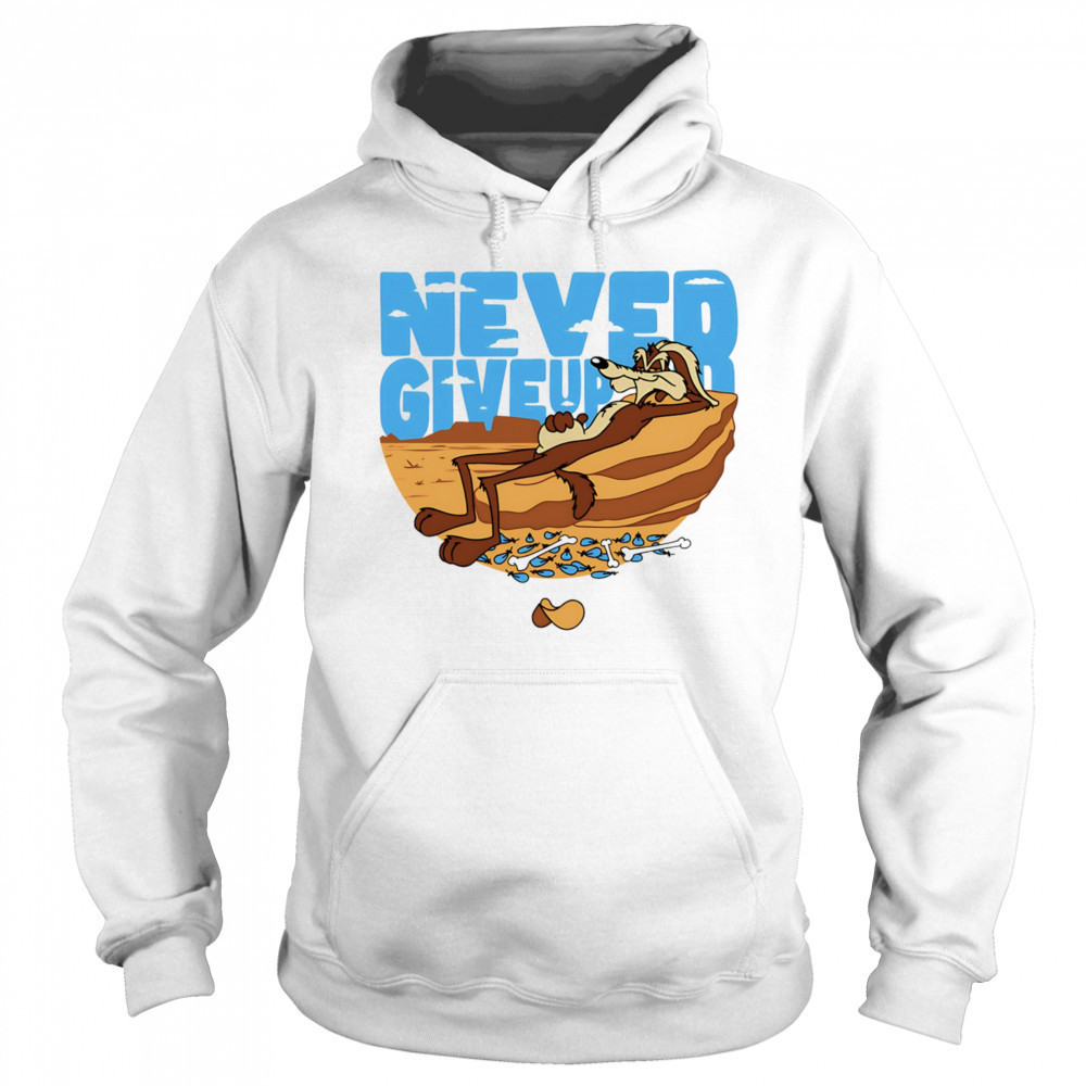 Ralph Wolf never give up shirt Sweatshirt