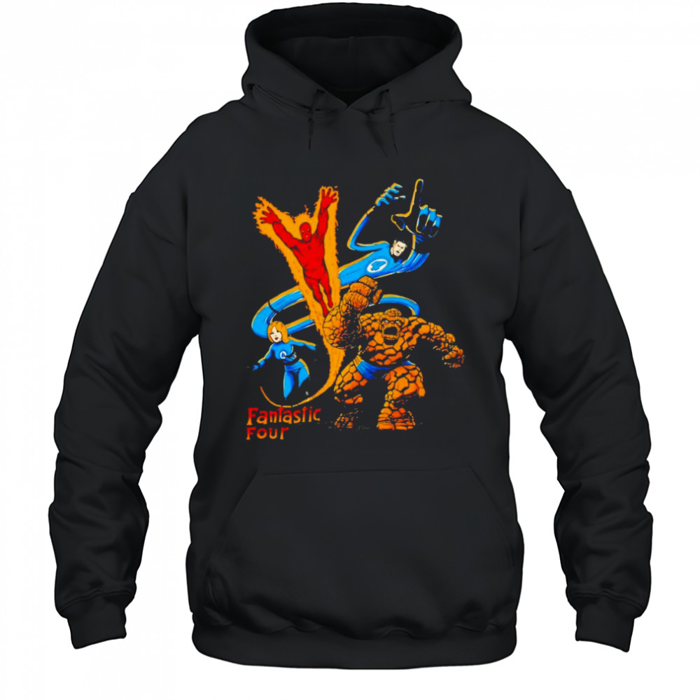 Retro Fantastic 4 shirt Hoodie