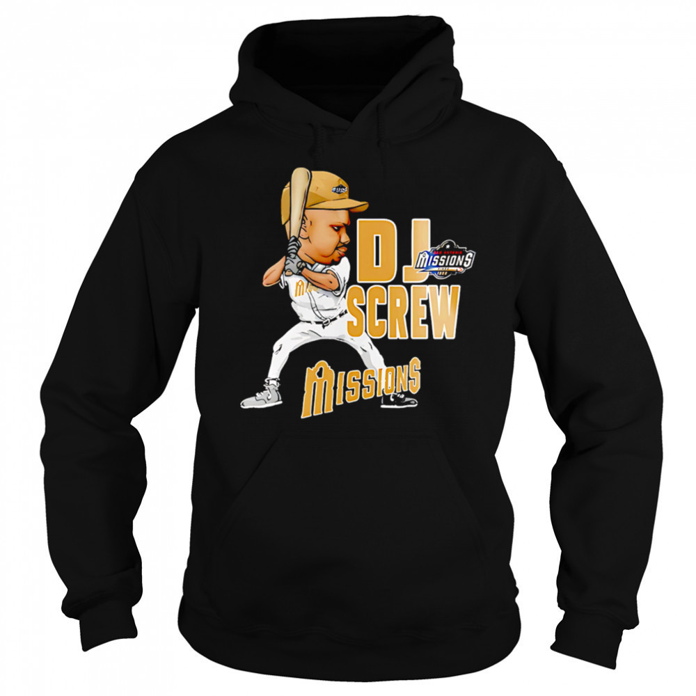 San Antonio Missions DJ Screw 2025 Baseball shirt Sweatshirt