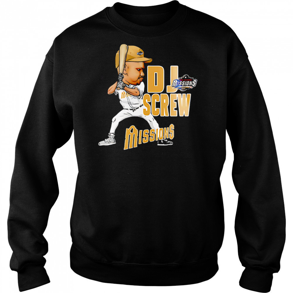 San Antonio Missions DJ Screw 2025 Baseball shirt Hoodie