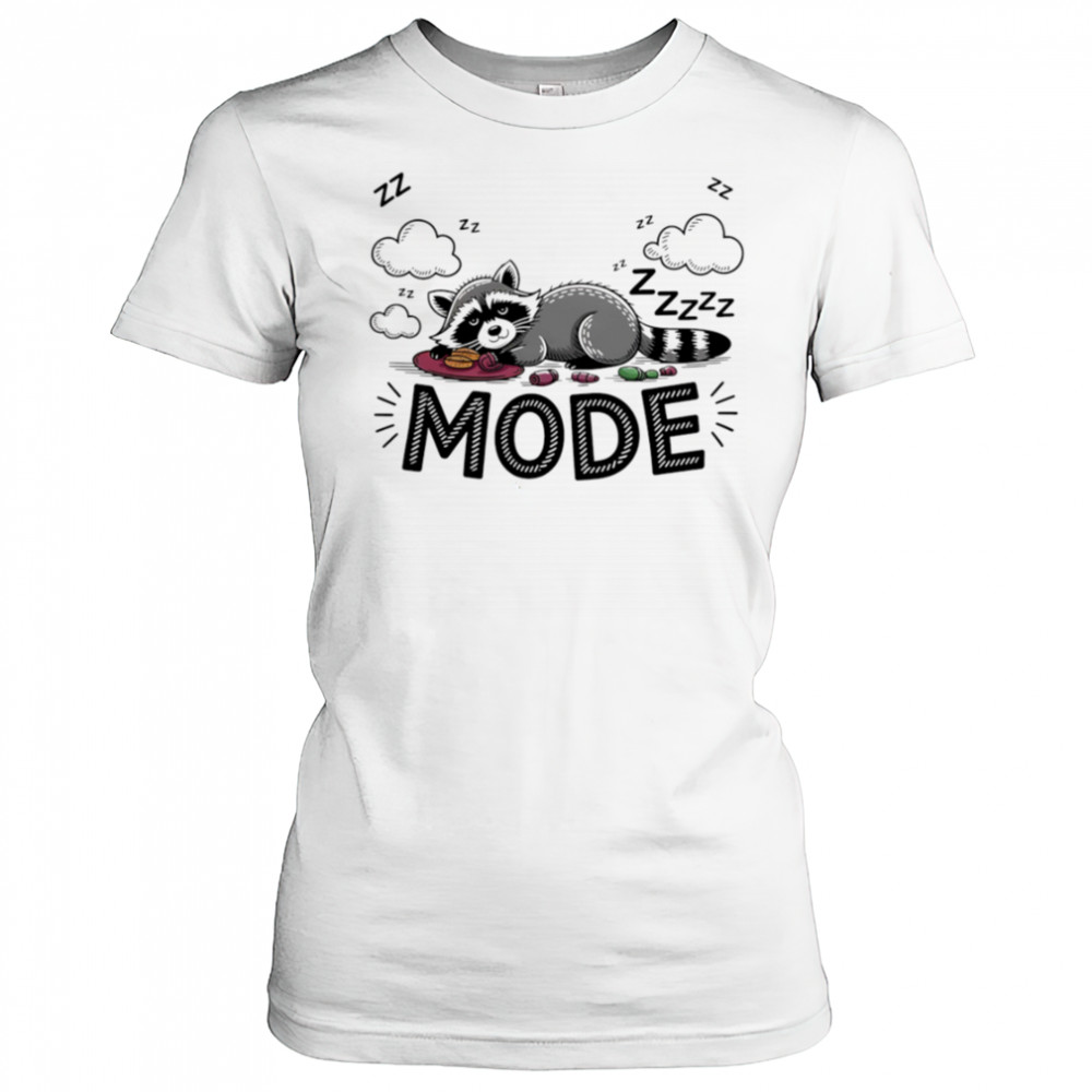 Sleeping Raccoon Mode On shirt Women's T-shirt