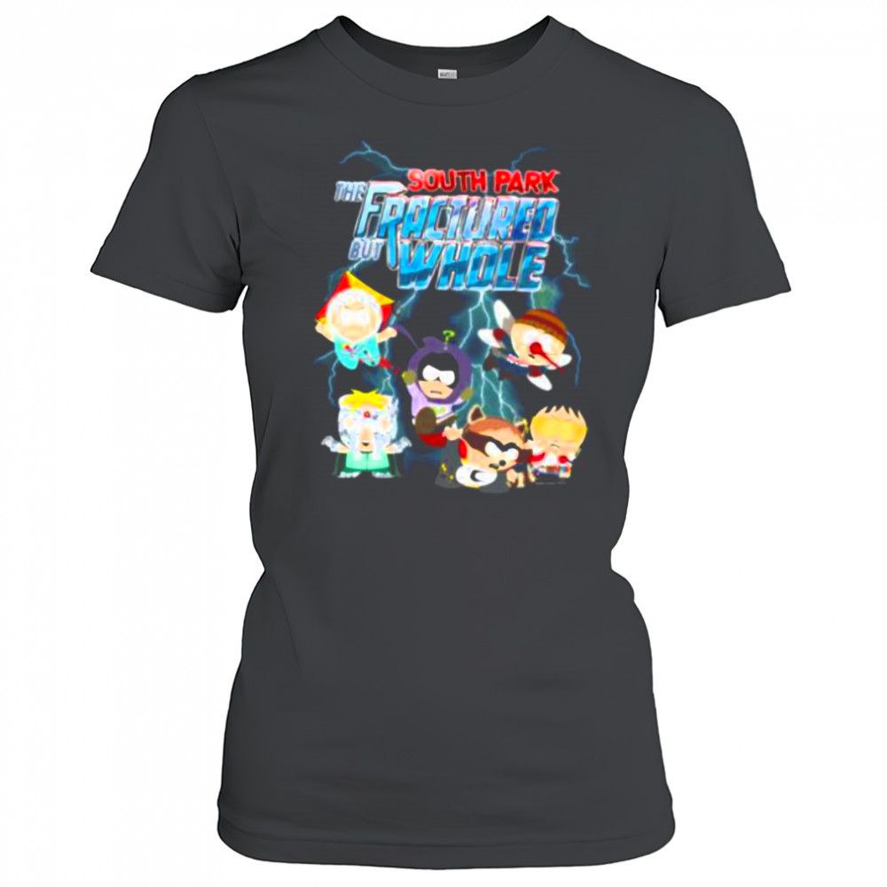 South Park The Fractured But Whole Superheroes Cartoon Shirt Women's T-shirt
