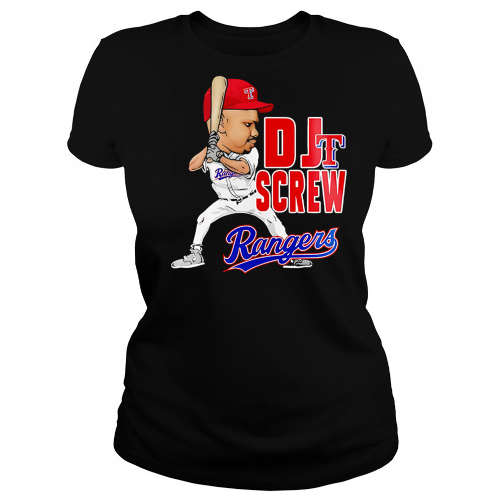 Texas Rangers DJ Screw 2025 Baseball shirt Women's T-shirt