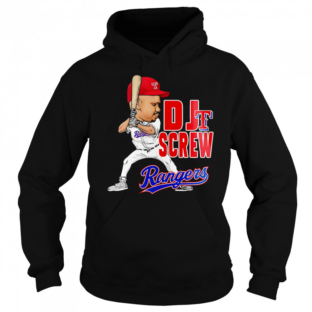 Texas Rangers DJ Screw 2025 Baseball shirt Sweatshirt