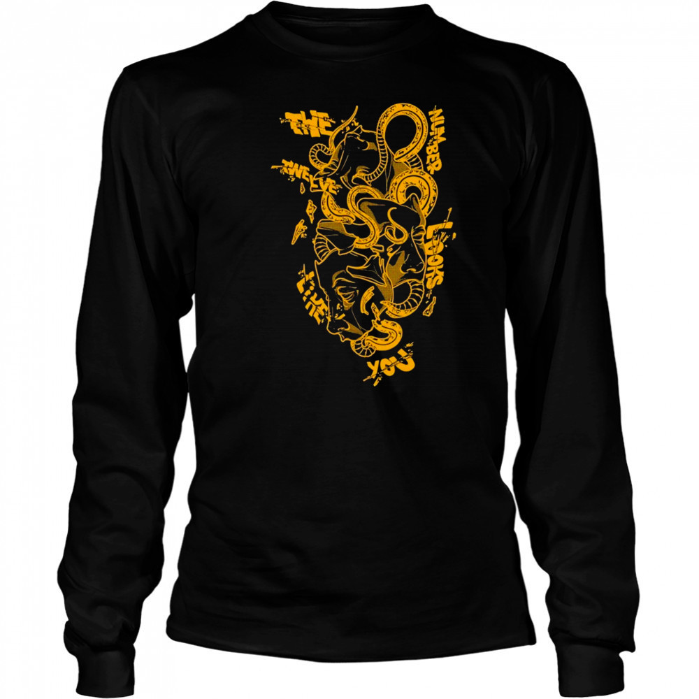 The 12 Looks Like You Kabuki T-shirt Long Sleeved