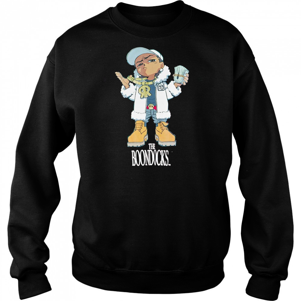The Boondocks Cold Cash Riley T-Shirt Hoodie