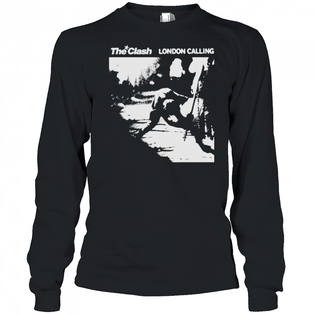 The Clash Monotone T-shirt Long Sleeved