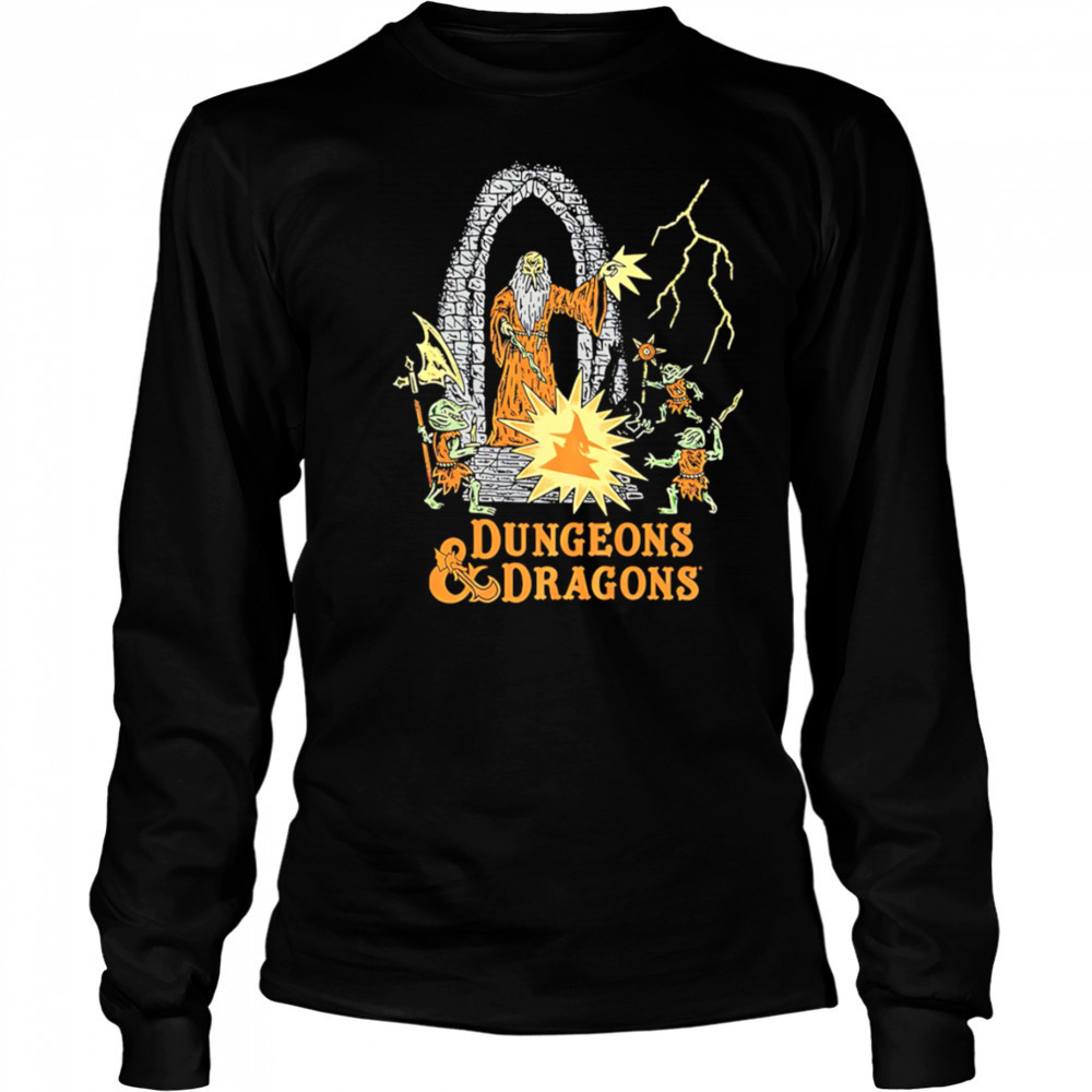 The Wizard Dungeons & Dragons shirt Long Sleeved