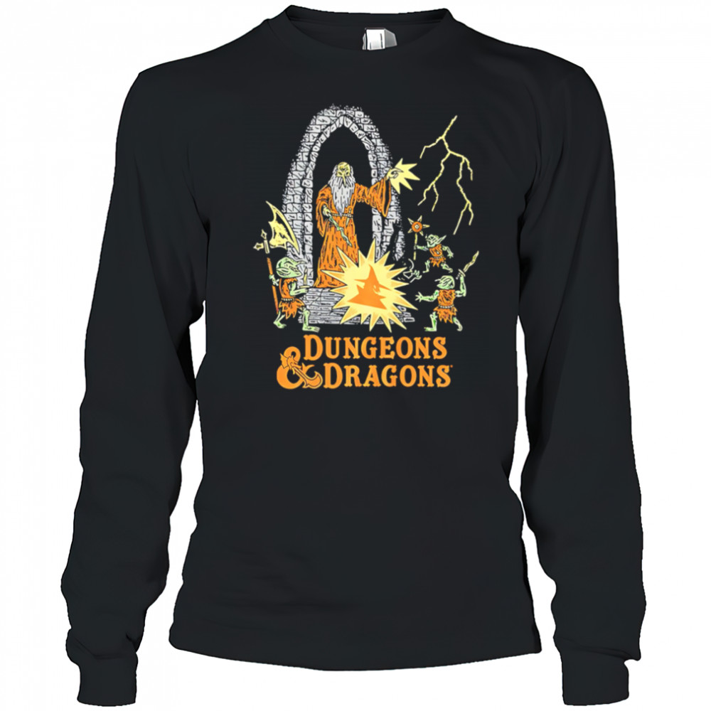 The Wizard Dungeons & Dragons shirt Long Sleeved