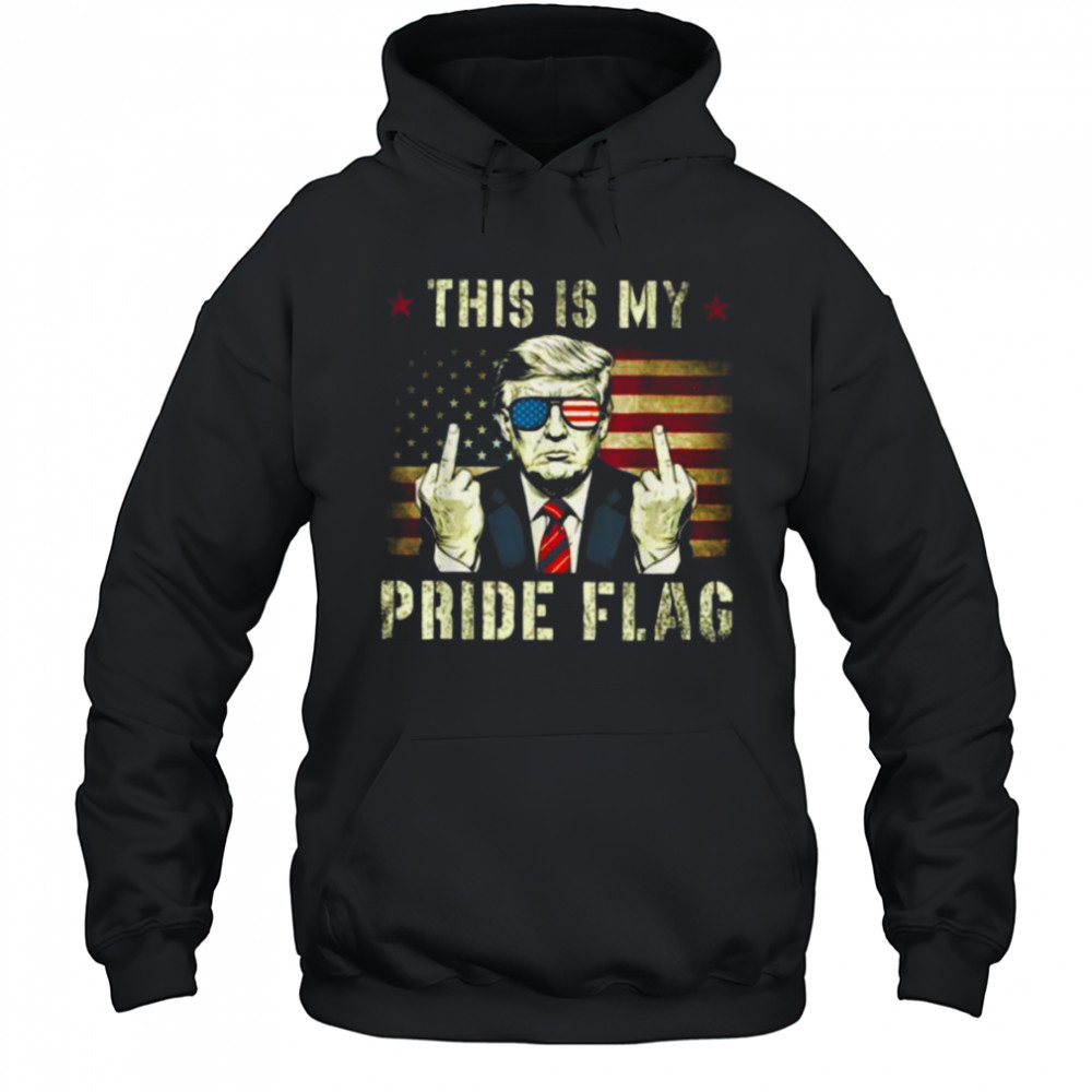 This Is My Pride Flag USA American Patriotic T Shirt Hoodie