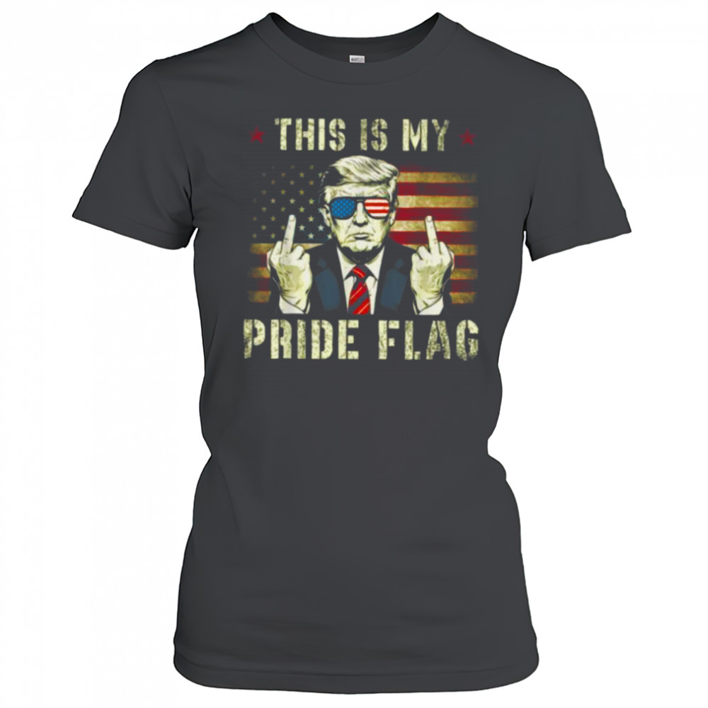 This Is My Pride Flag USA American Patriotic T Shirt Women's T-shirt