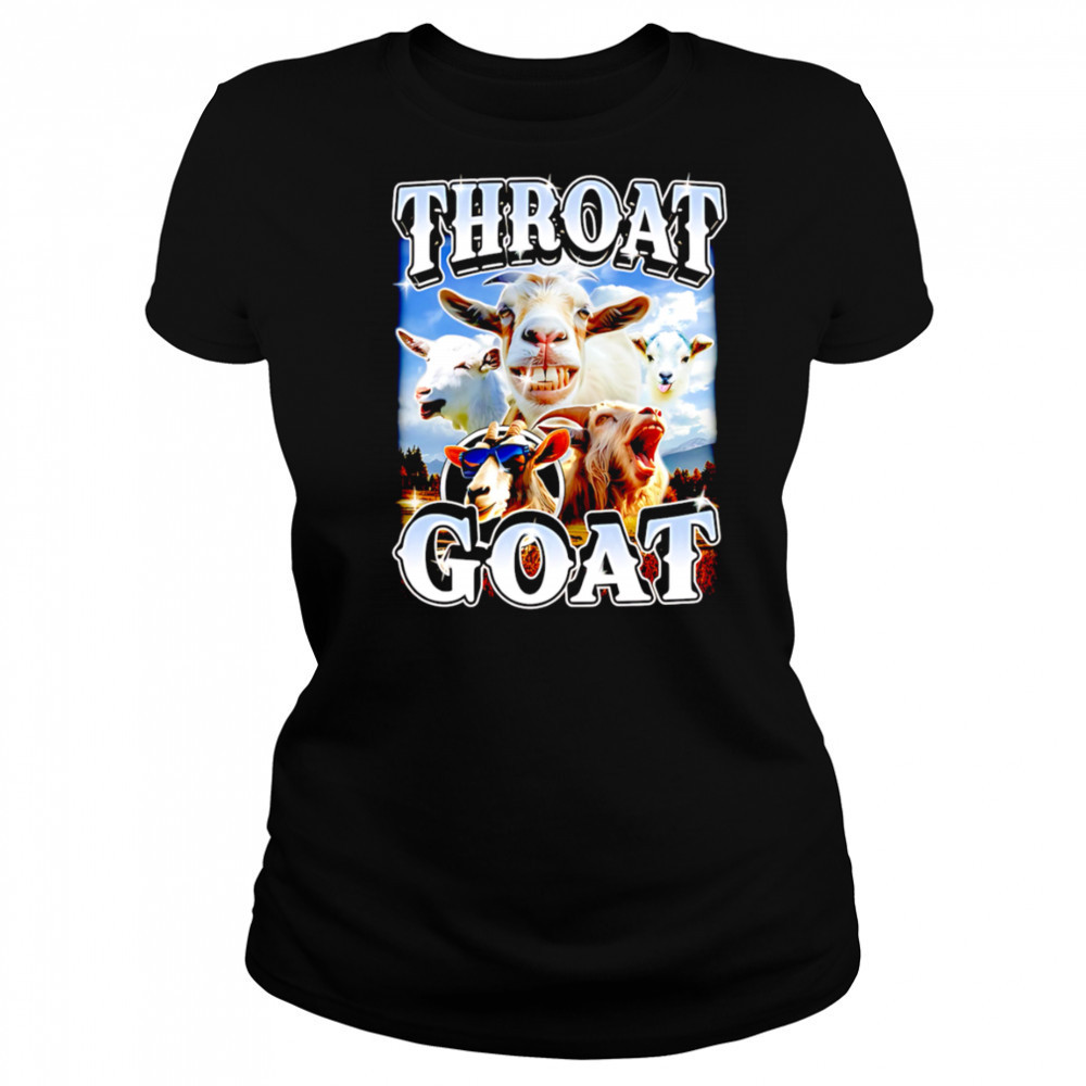 Throat GOAT Funny Goat meme shirt Women's T-shirt