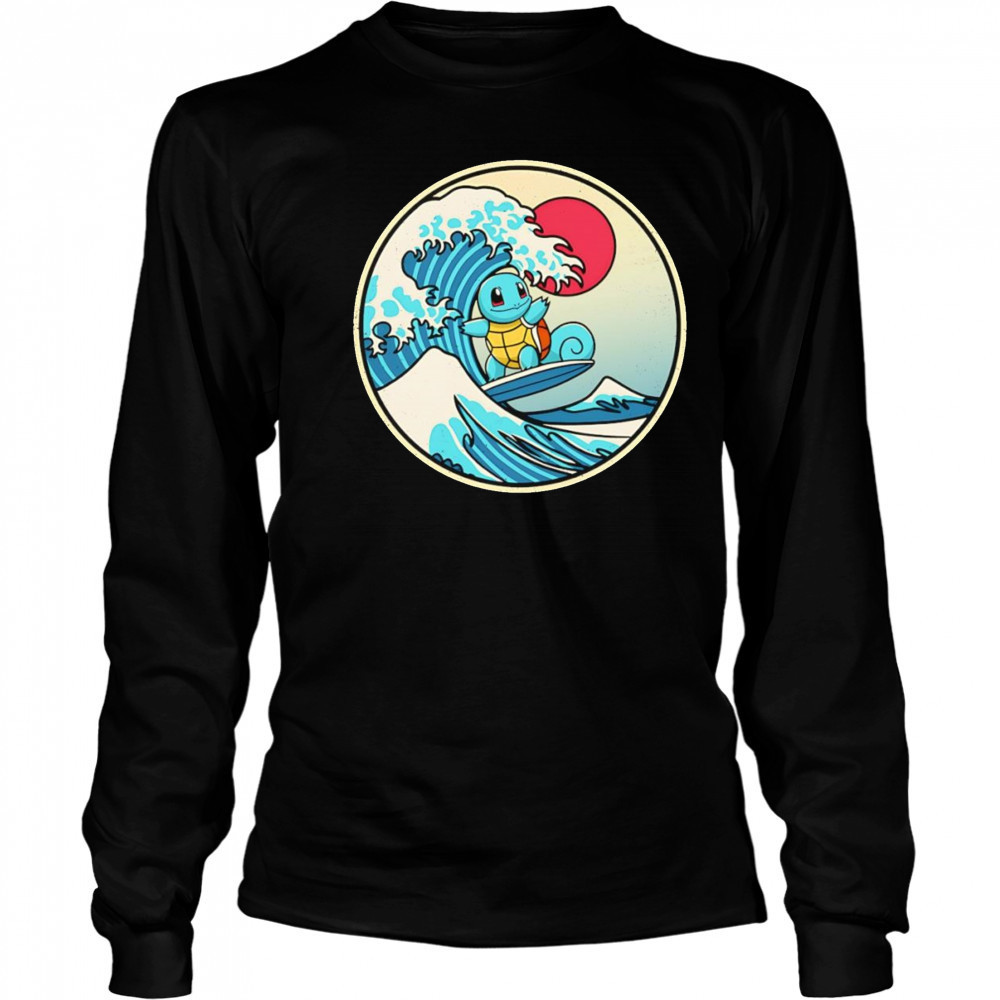 Turtle pokemon Squirtle Pokemon shirt Long Sleeved