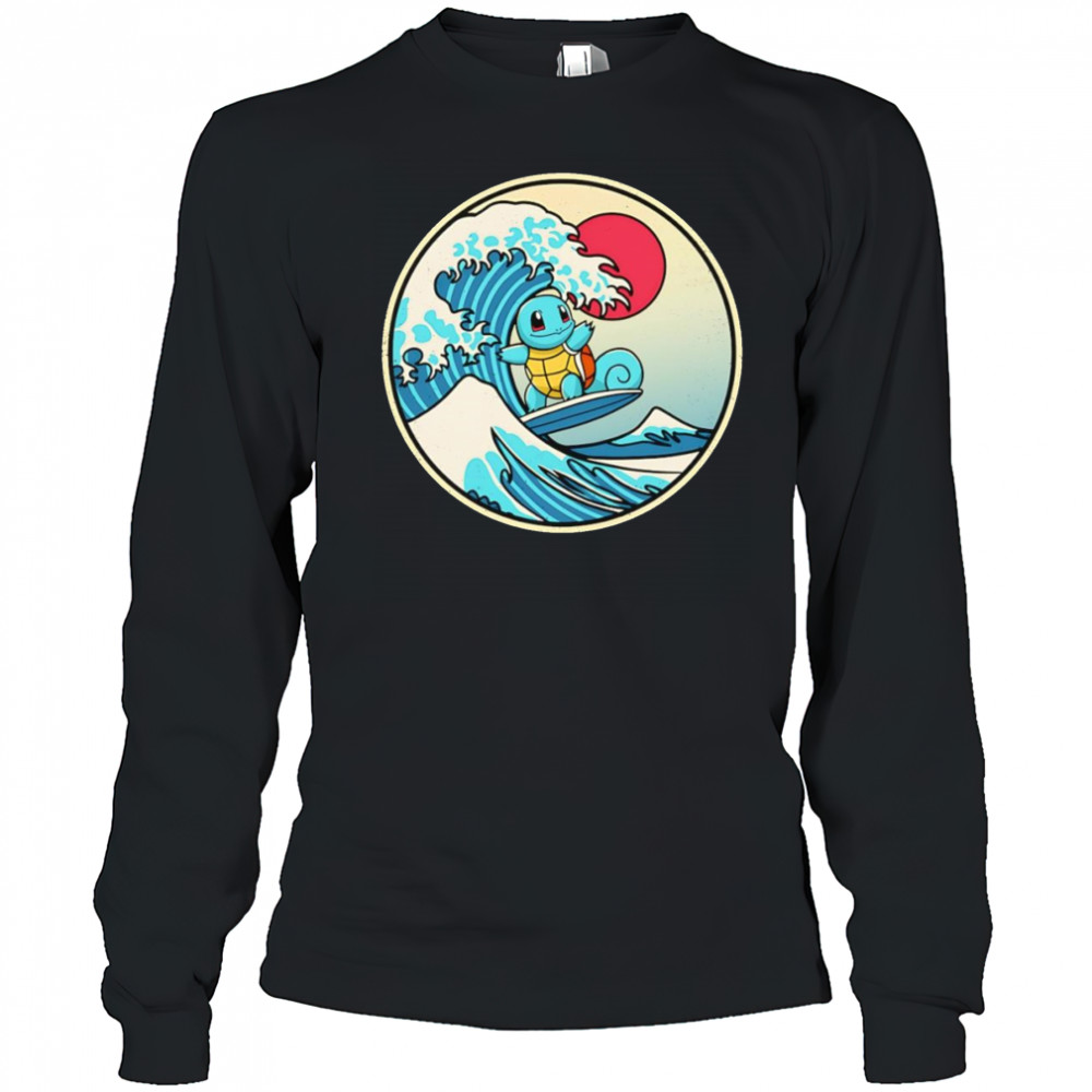 Turtle pokemon Squirtle Pokemon shirt Long Sleeved