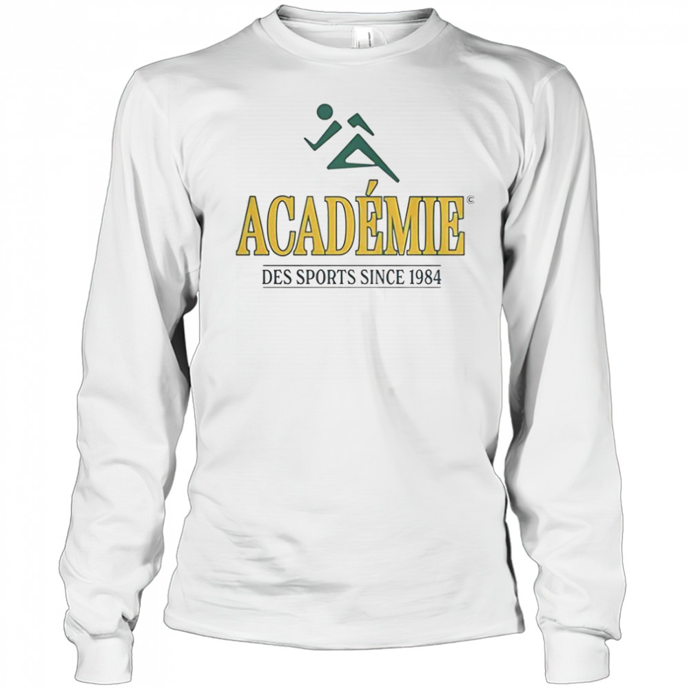 Vice 84 10 Years Of Runner Academie Des Sports Since 1984 T-Shirt Long Sleeved