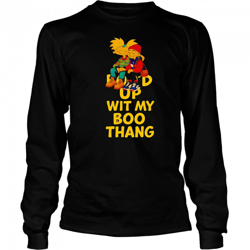Wit my boo thang shirt Long Sleeved