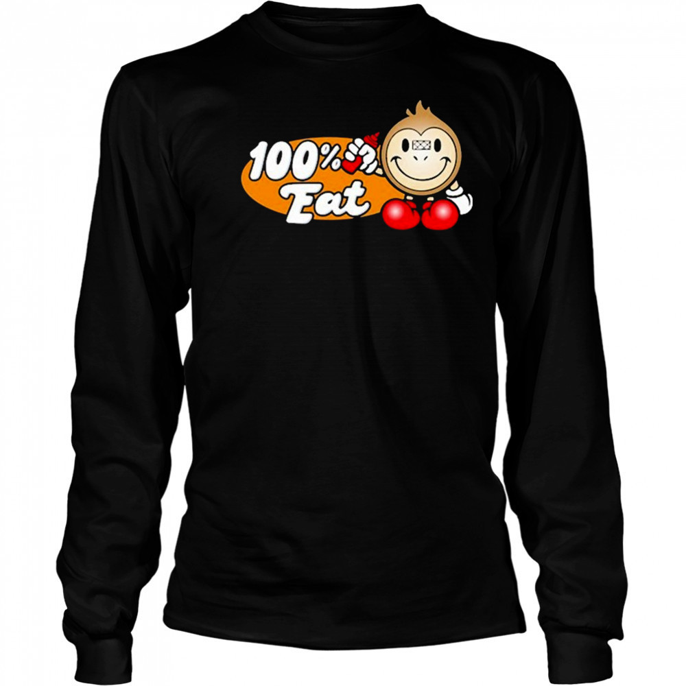 100% Eat Sauce Industries T-shirt Long Sleeved