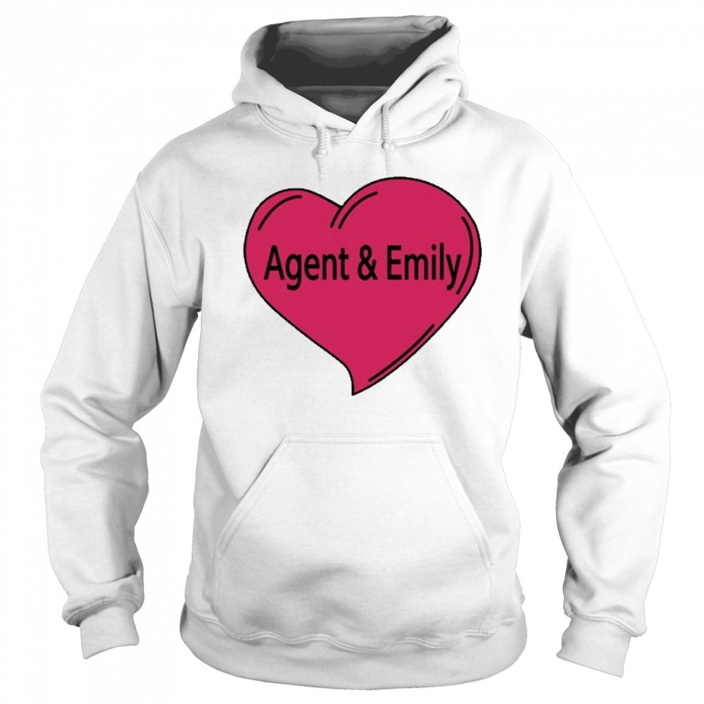 Agent And Emily Heart T-shirt Sweatshirt