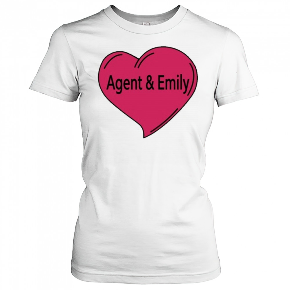 Agent And Emily Heart T-shirt Women's T-shirt