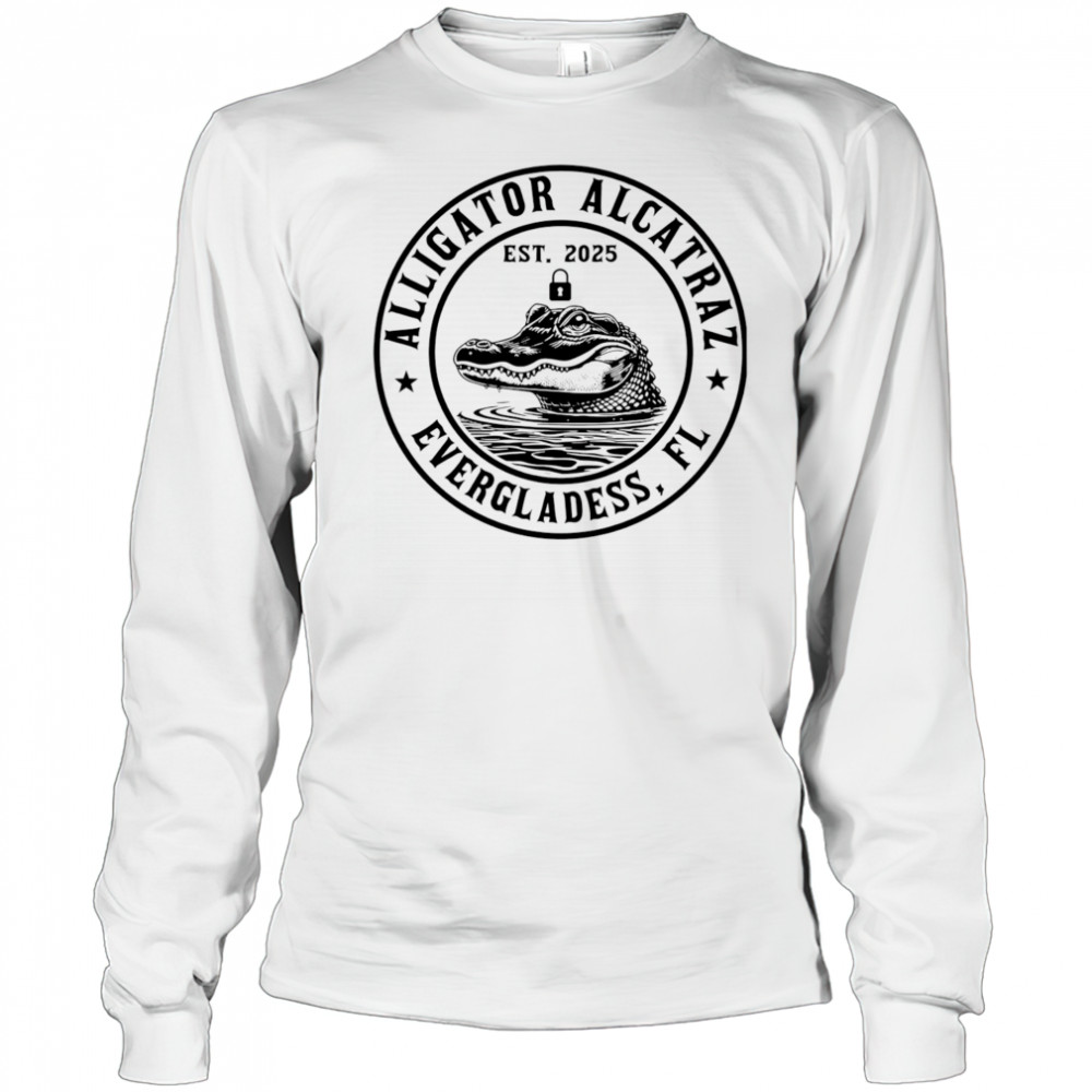 Alligator Alcatraz Everglades FL shirt Long Sleeved
