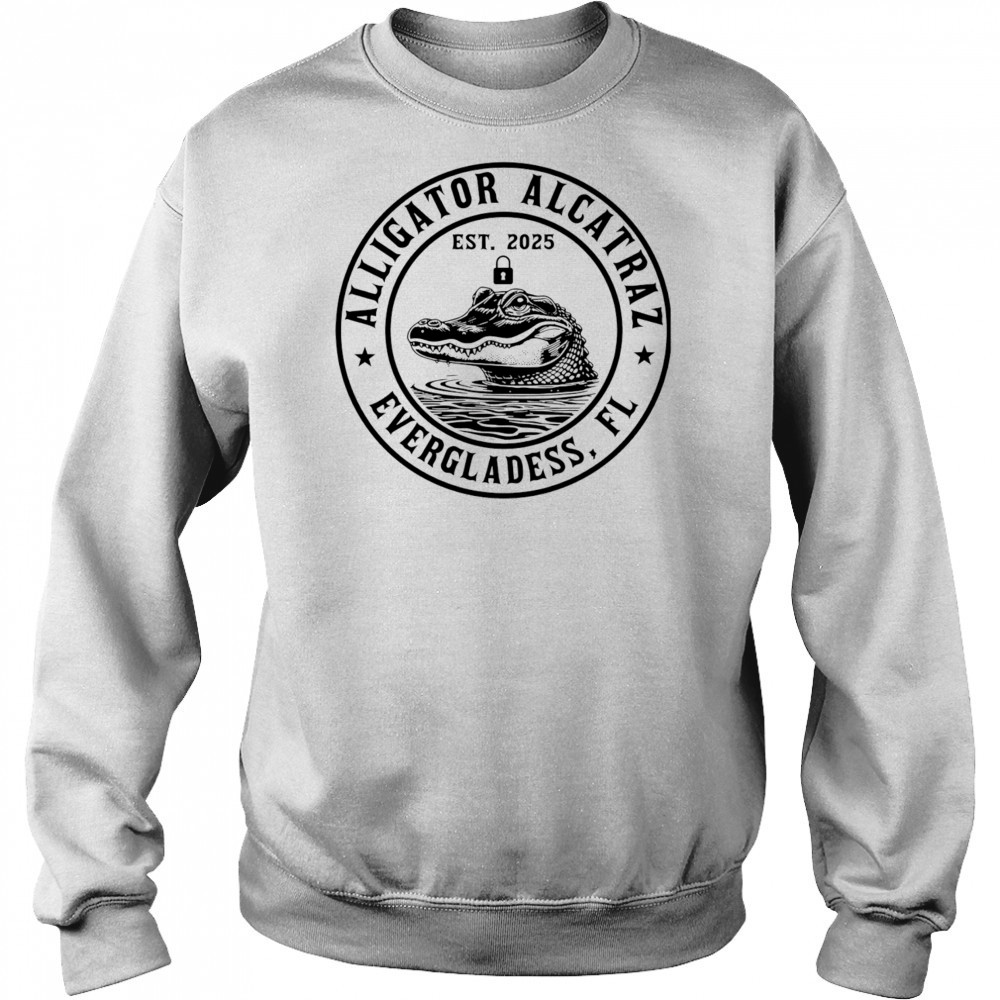Alligator Alcatraz Everglades FL shirt Hoodie