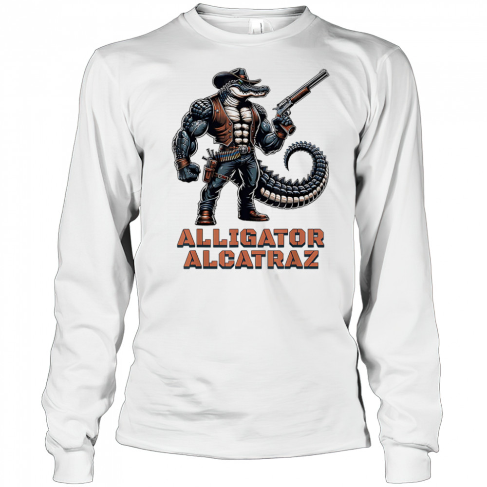 Alligator Alcatraz gator sheriff shirt Long Sleeved