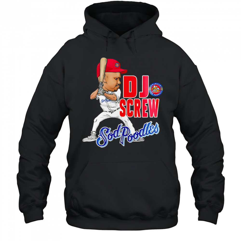 Amarillo Sod Poodles Dj Screw 2025 Baseball shirt Hoodie