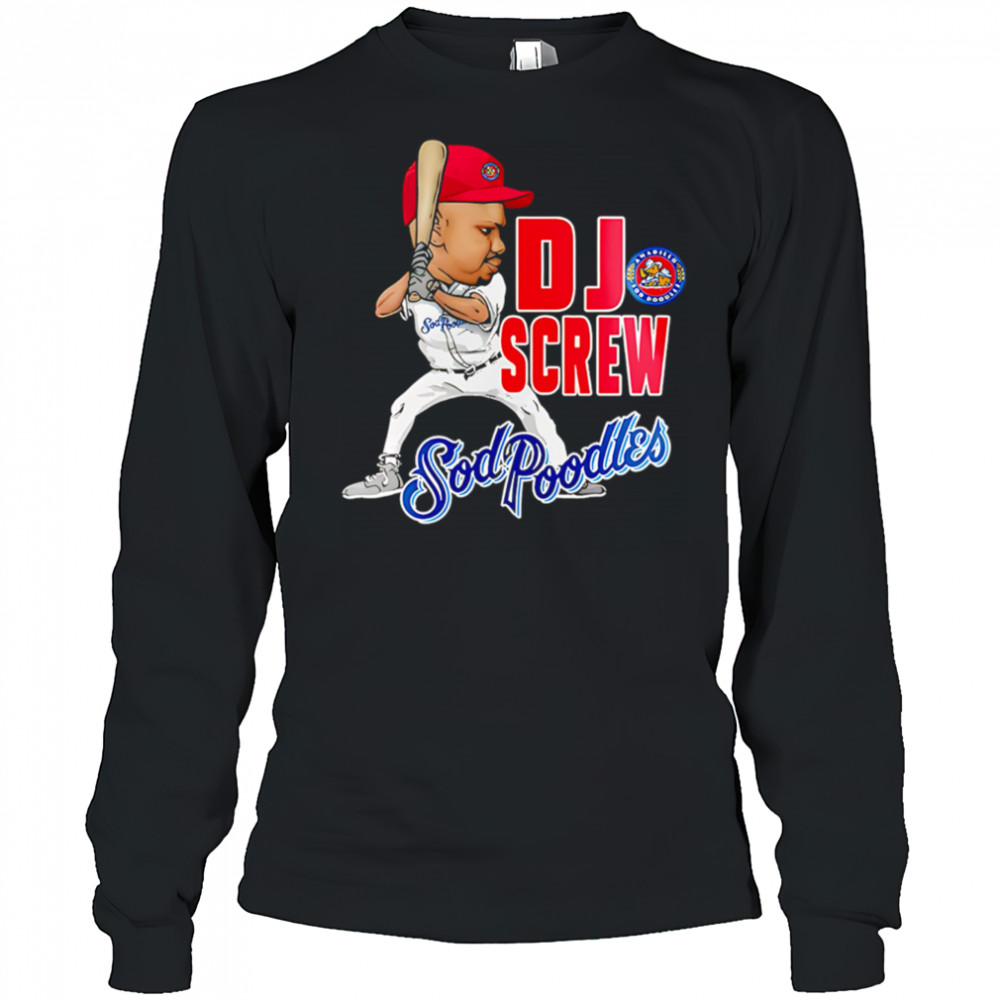 Amarillo Sod Poodles Dj Screw 2025 Baseball shirt Long Sleeved