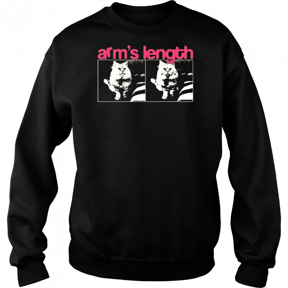 Arm’s Length Cat T-shirt Hoodie