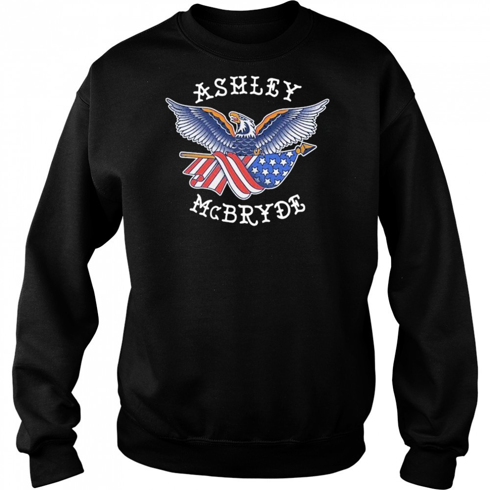 Ashley Mcbryde Eagle American Flag T-shirt Hoodie