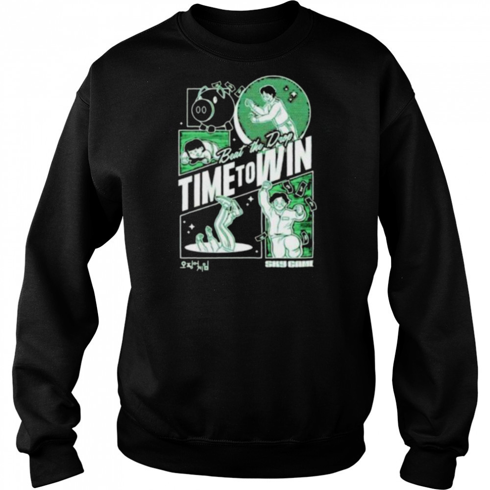 Beat the drop time to win Squid Game Season 3 shirt Hoodie