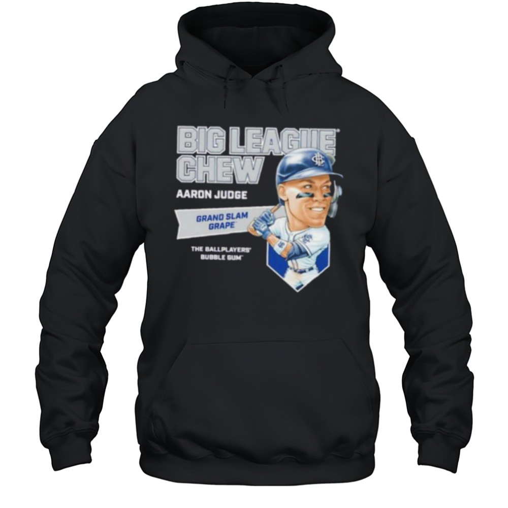 Big League Chew Aaron Judge Grand Slam Grape The Ballplayers Bubble Gum shirt Hoodie