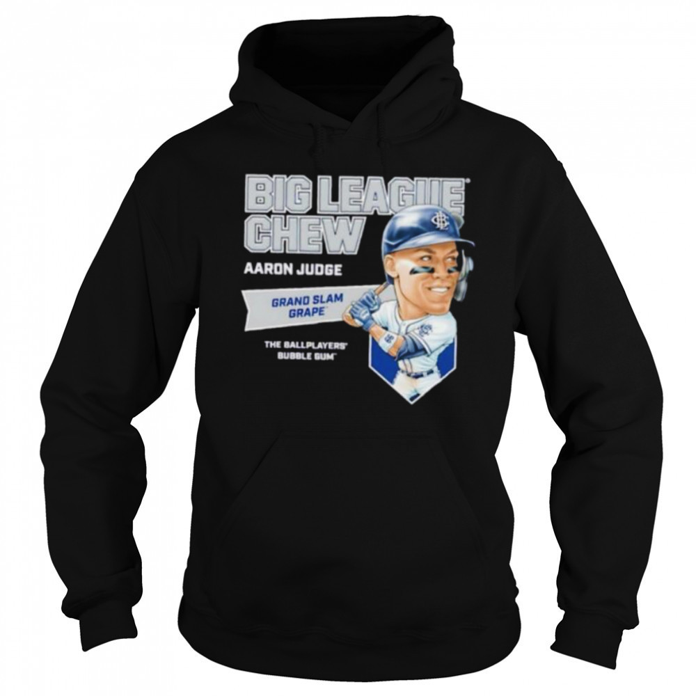 Big League Chew Aaron Judge Grand Slam Grape The Ballplayers Bubble Gum shirt Sweatshirt
