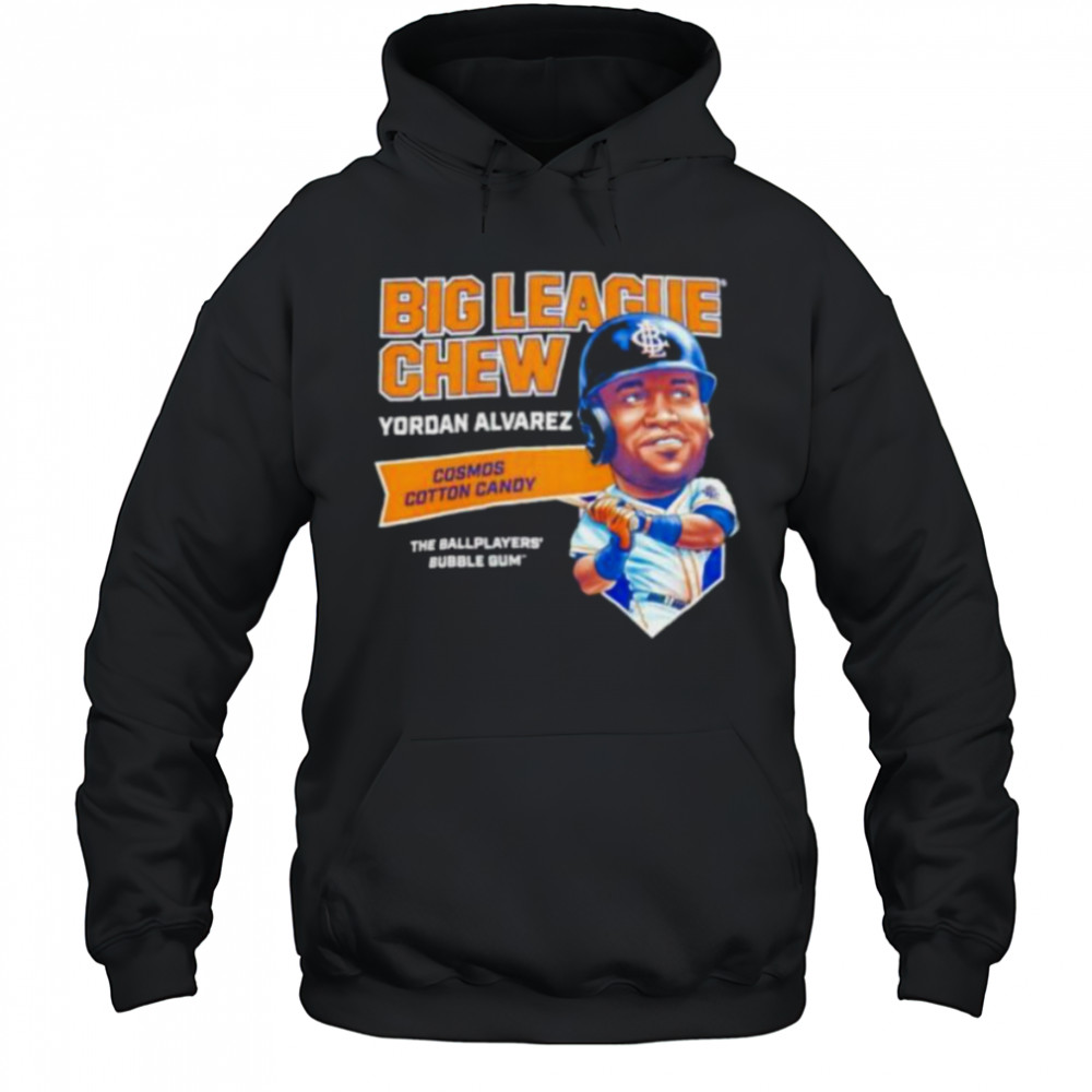 Big League Chew Yordan Alvarez Cosmos Cotton Candy The Ballplayers Bubble Gum shirt Hoodie