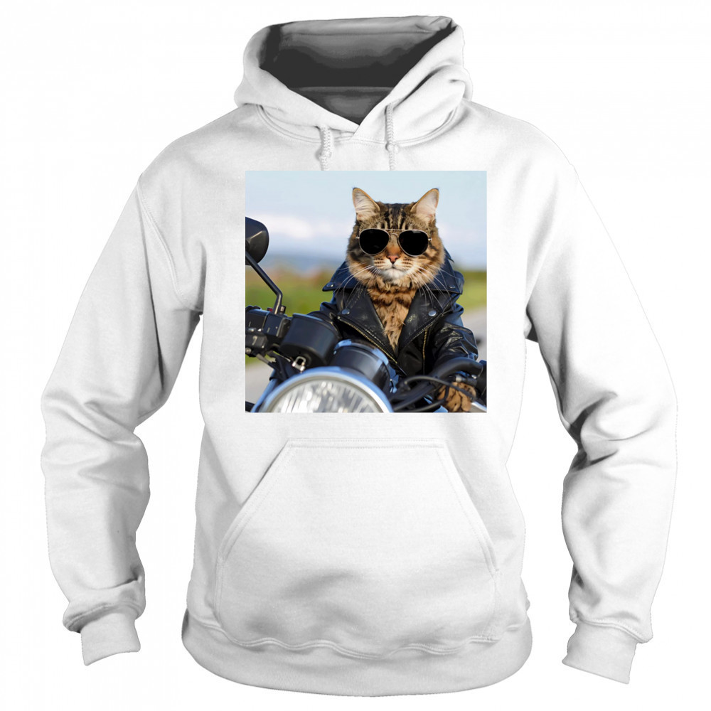 Biker Cat shirt Sweatshirt