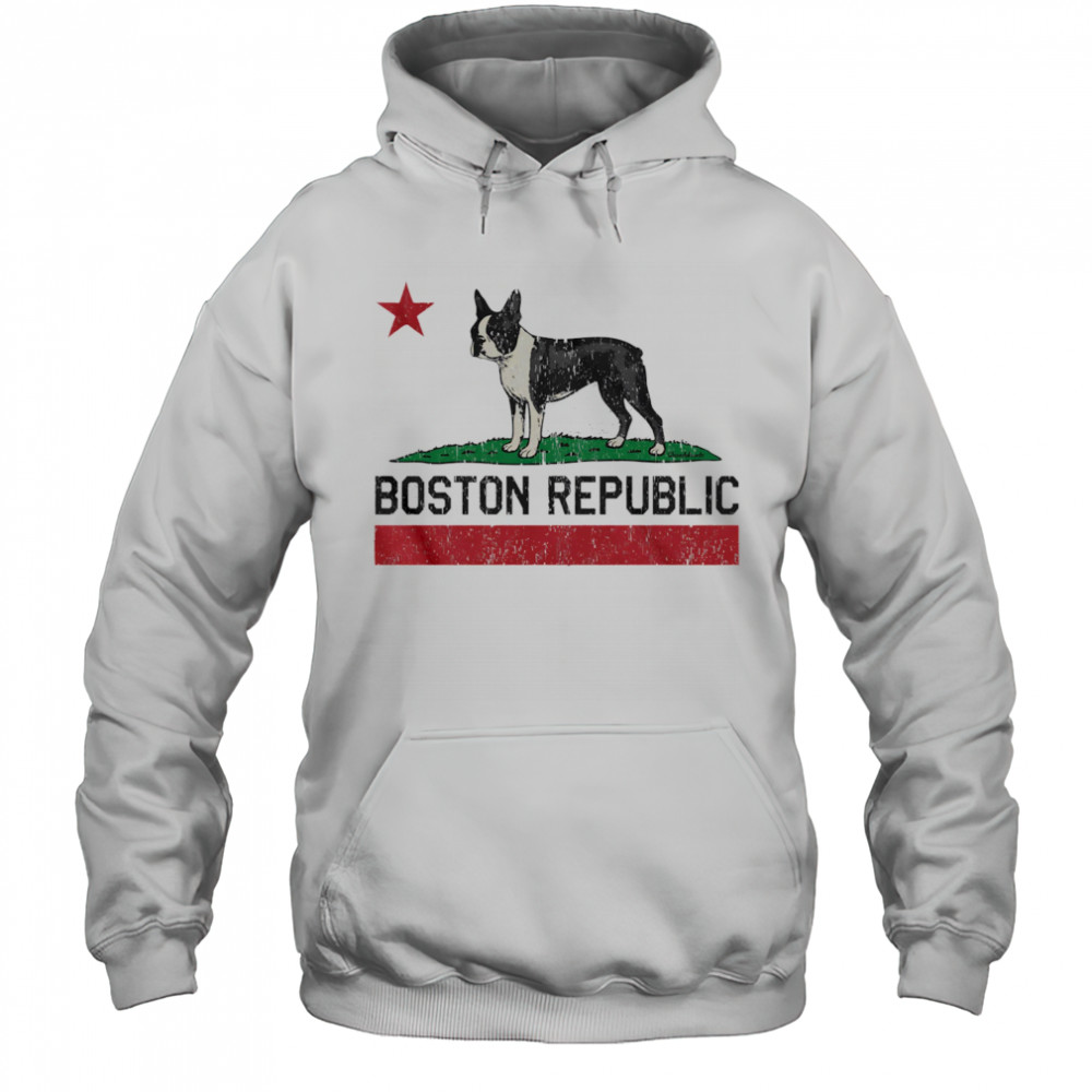 Boston Republic Terrier shirt Hoodie