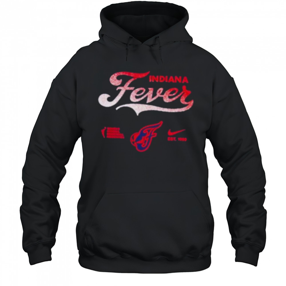 Caitlin Clark Wearing Indiana Fever Script Fade Core shirt Hoodie