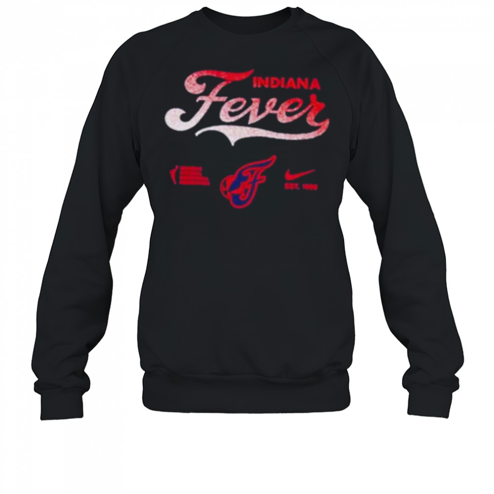 Caitlin Clark Wearing Indiana Fever Script Fade Core shirt Sweatshirt